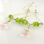 pink peridot accessories jewelry earrings