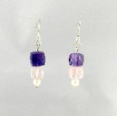 purple amethyst gemstone jewelry jewelry earrings