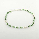 green emerald pearl necklace