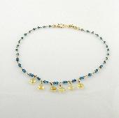 blue gemstone jewelry citrine beaded jewelry necklaces