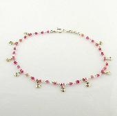 pink gemstone jewelry sapphire handcrafted necklaces